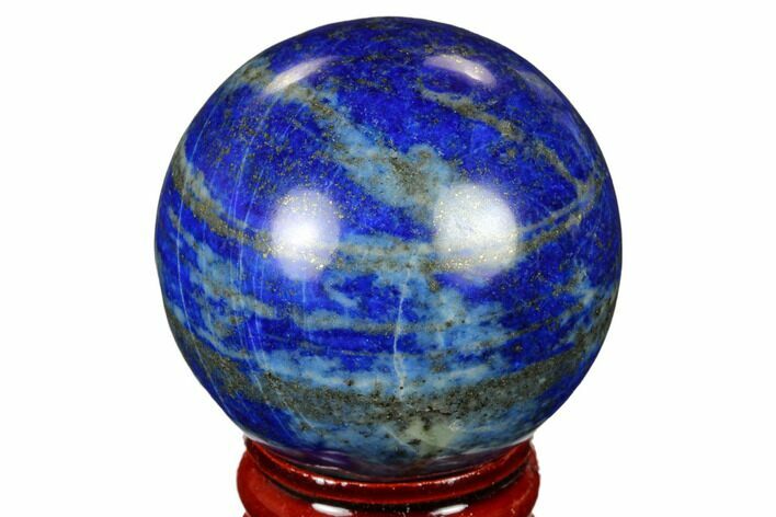 Polished Lapis Lazuli Sphere - Pakistan #171004
